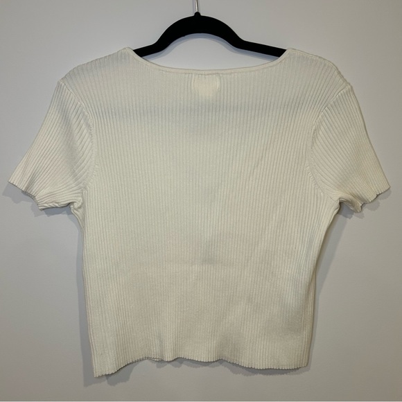 H&M Rib Knit Cropped Top - Picture 3 of 7
